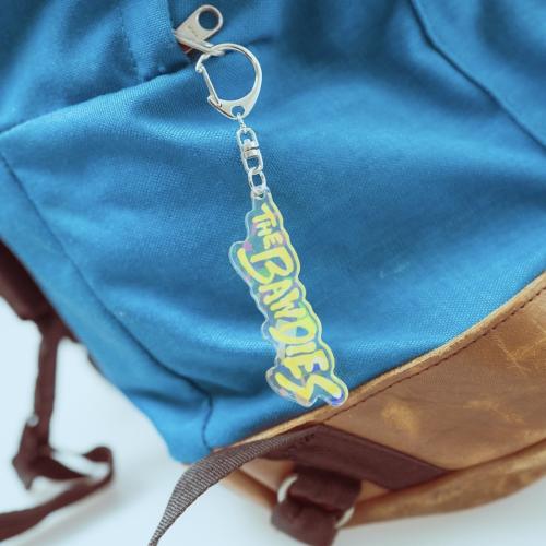 THIS IS THE PARTY HOLOGRAM KEYCHAIN