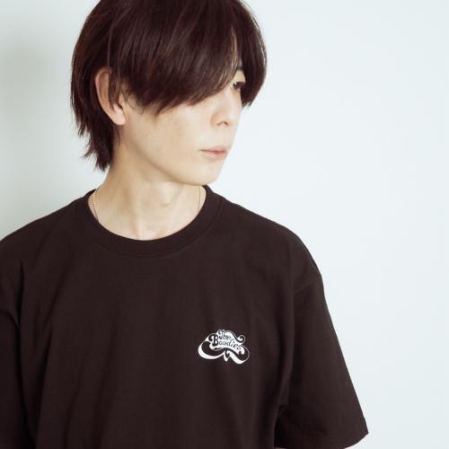 HOT DOG RECORDS T-SHIRT ULTIMATE BLACK AND WHITE ver.