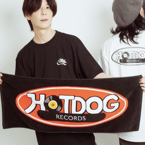 HOT DOG RECORDS FACE TOWEL