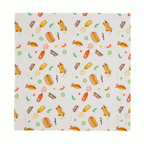 【受注生産】HOT DOG RECORDS SCARF