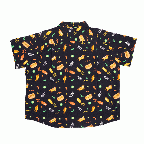 【受注生産】HOT DOG RECORDS ALOHA SHIRT