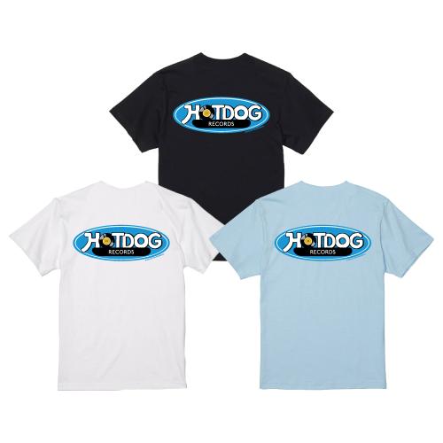 HOT DOG RECORDS T-SHIRT  BAWDIES BLUE ver.