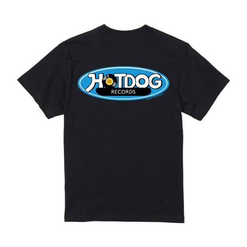 HOT DOG RECORDS T-SHIRT  BAWDIES BLUE ver.