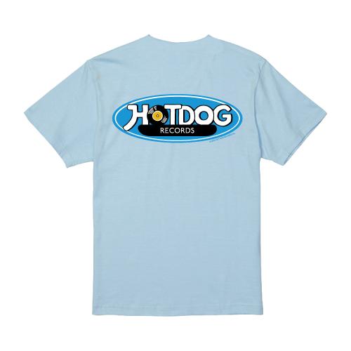 HOT DOG RECORDS T-SHIRT  BAWDIES BLUE ver.
