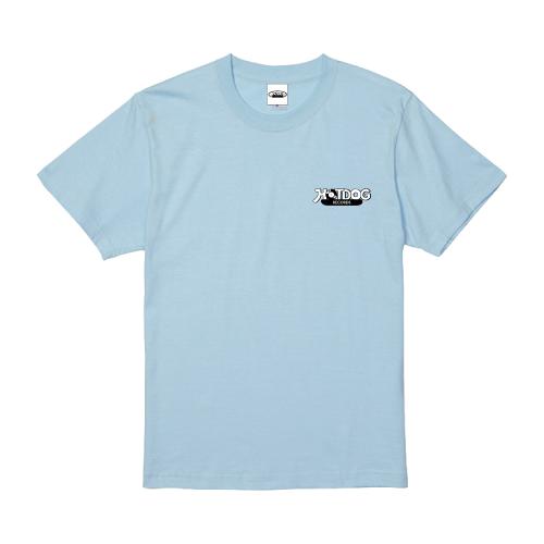 HOT DOG RECORDS T-SHIRT  BAWDIES BLUE ver.