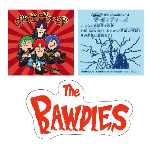 "THE BAWDIESシール" SET(BLACK LEATHER INVASION ver.)