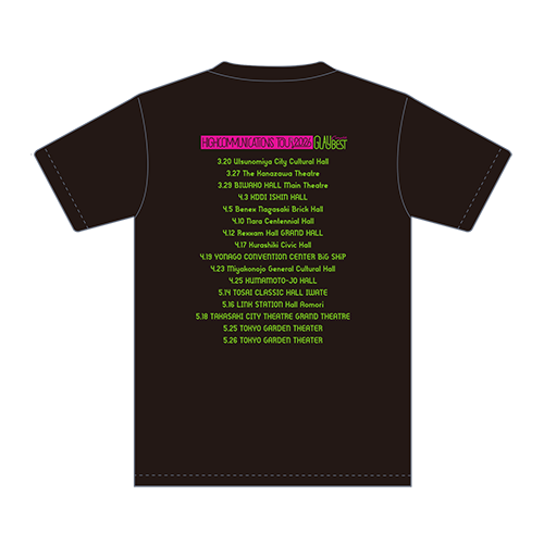 <HC2026 GCB>Tシャツ(タイポグラフィ)