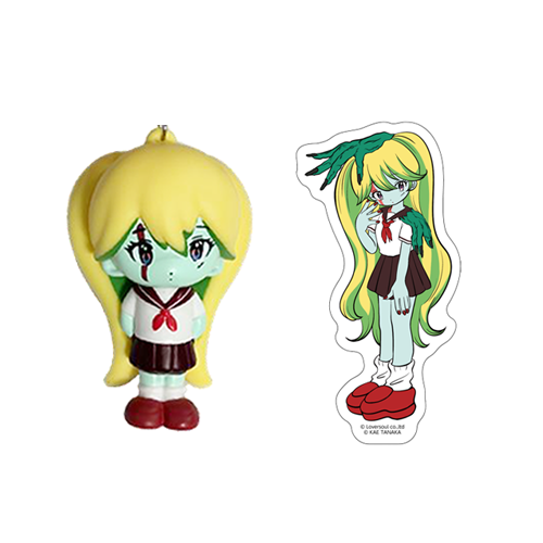 <HC2026 GCB>HISASHI×田中かえ ゾンビ子フィギュアキーホルダー&ステッカー