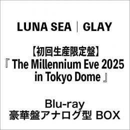 <Blu-ray>【初回生産限定盤】『The Millennium Eve 2025 in Tokyo Dome』(豪華盤アナログ型 BOX)