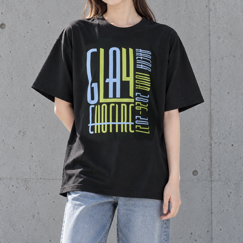 <EXOFIRE>Tシャツ(タイポグラフィ)