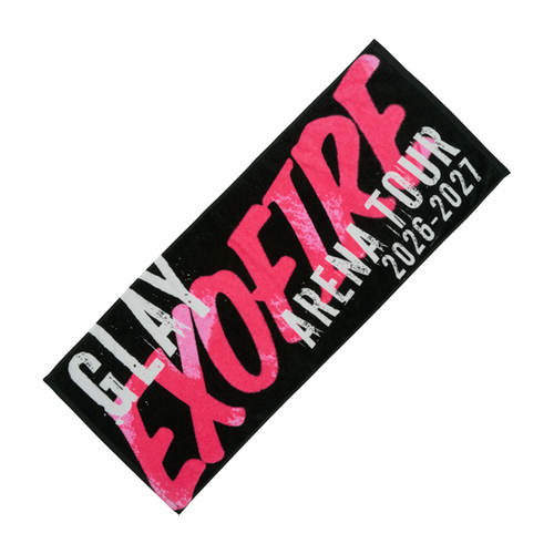 <EXOFIRE>フェイスタオル(ステンシル)