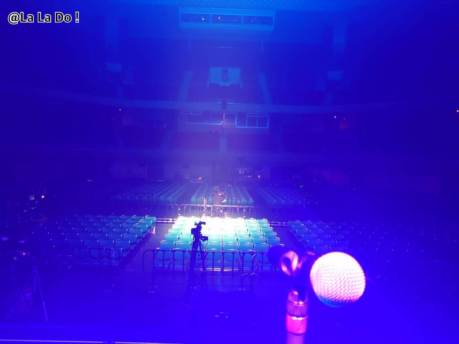 ステージ上から