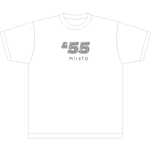 55Tシャツ(白)front