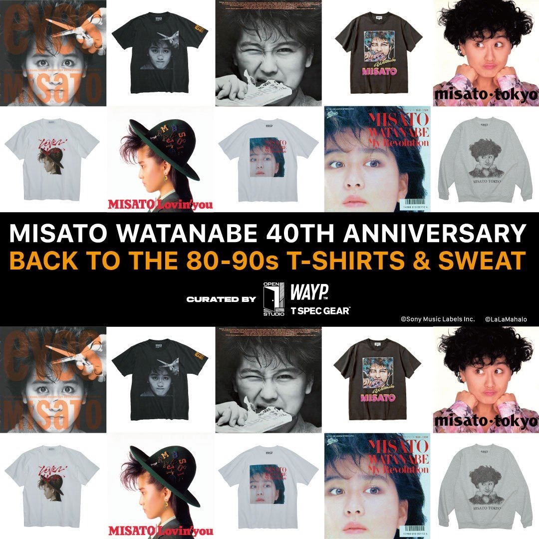 Misato Watanabe 40th Anniversary Back To The 80 90s