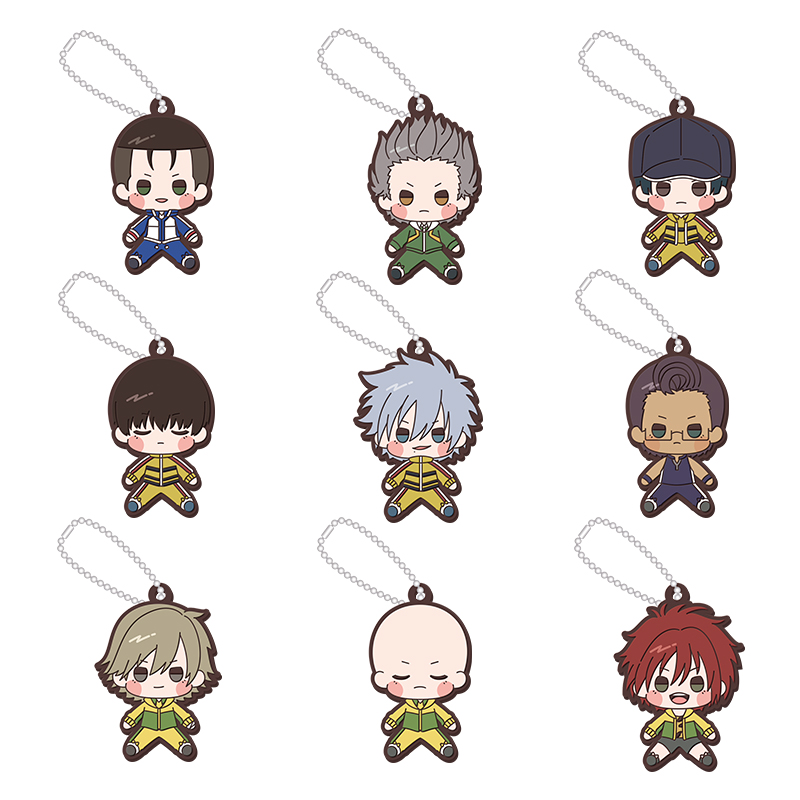 新テニスの王子様 もちどるアートコレクション ラバーキーホルダー vol