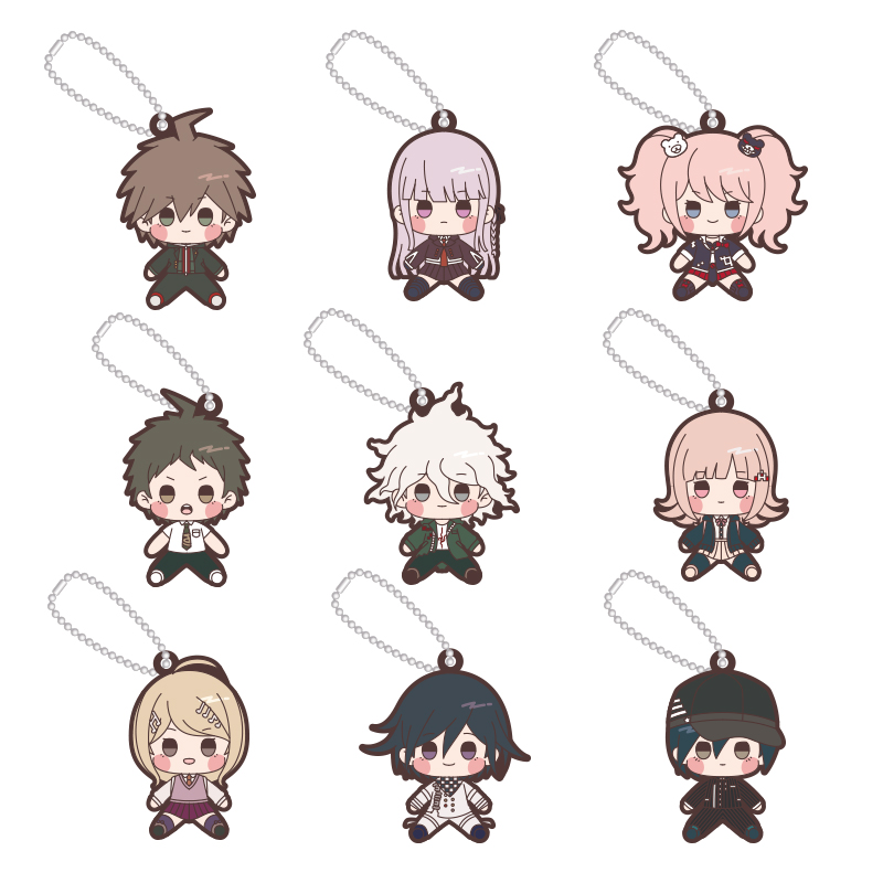 ダンガンロンパシリーズ もちどるアートラバーキーホルダー 商品カンプ