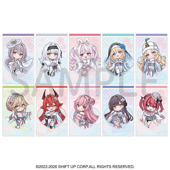 デフォルメステッカー（ランダム10種）【別府】