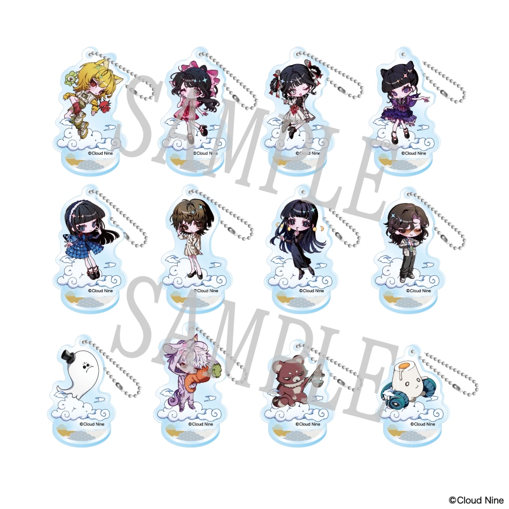クラウドナインパーク　アクリルスタンドキーホルダーA 未開封4個　B3個 商品詳細ページ - エニマイ