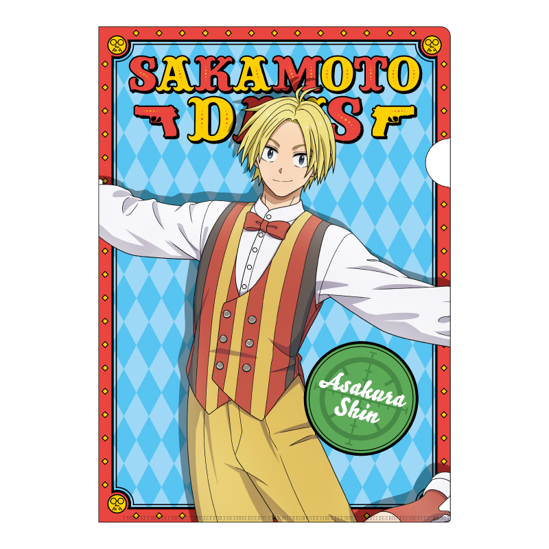 SAKAMOTO DAYS　ドン・キホーテ クリアファイル2枚セットA(坂本太郎・朝倉シン)