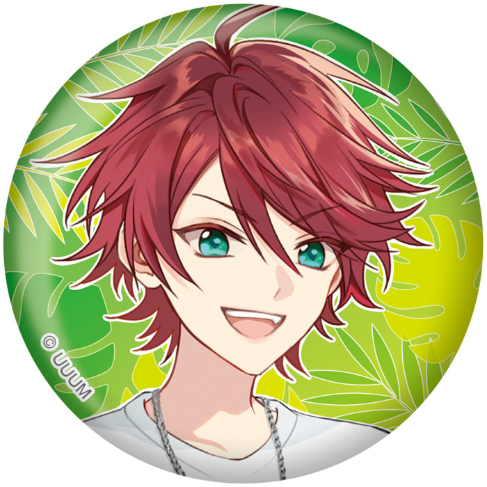 にじさんじ 東京ドームシティ 缶バッジ　2kg にじさんじ 東京ドームシティ アクスタ 缶バッジ 渚トラウト