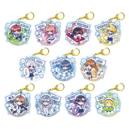 からぴちグッズ カラフルピーチ】からぴちコレクション 全員集合アクリルキーホルダー