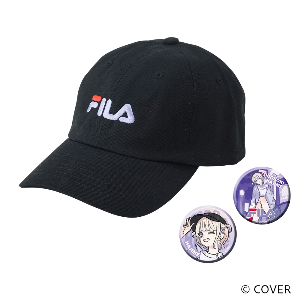 FILA × TODOROKI HAJIME　CAP  ＆ Button badge