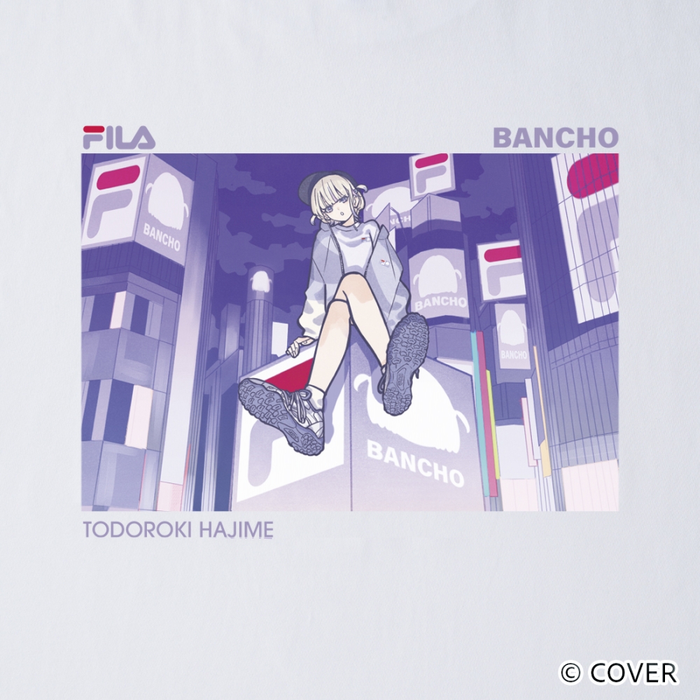 FILA × TODOROKI HAJIME　T-shirts  ＆ Acrylic stand