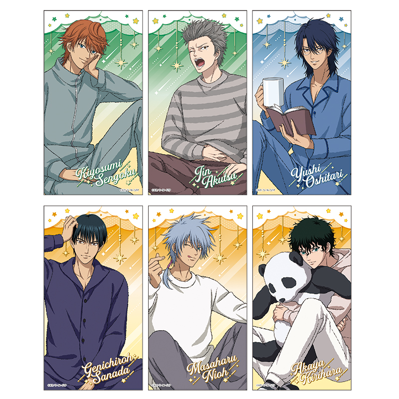 新テニスの王子様 クリアカード(ランダム6種)