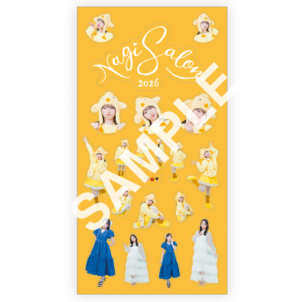 NagiSalon2026 ステッカーシート