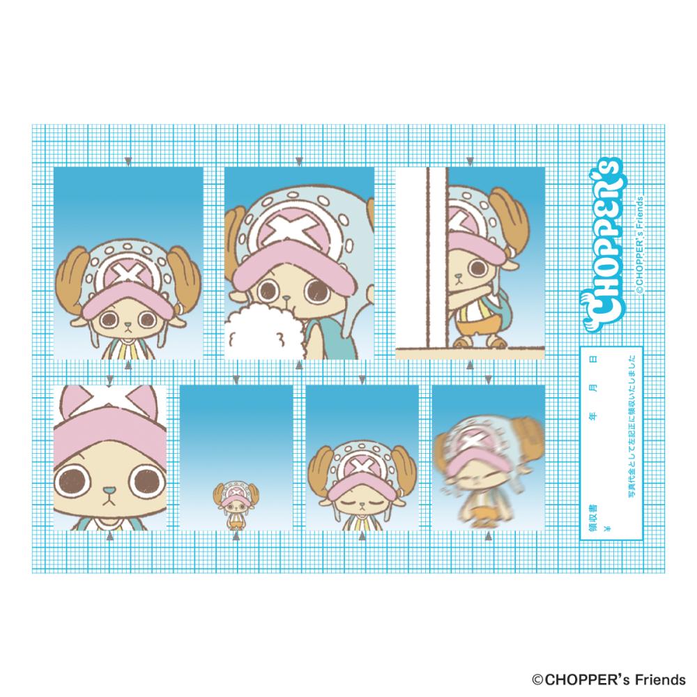 ONE PIECE “CHOPPER’s” 証明写真風シール