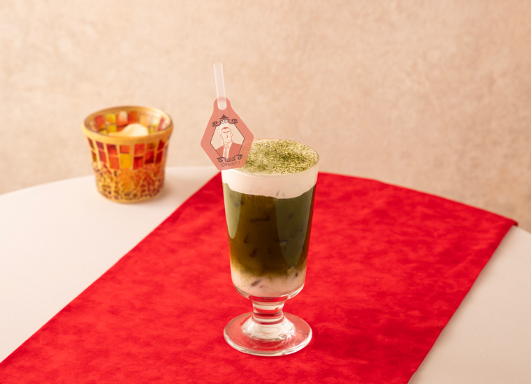 横溝重悟の抹茶ラテ