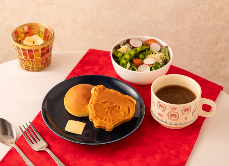 前期CAFE MENU（4月10日〜） - 名探偵コナンカフェ2026