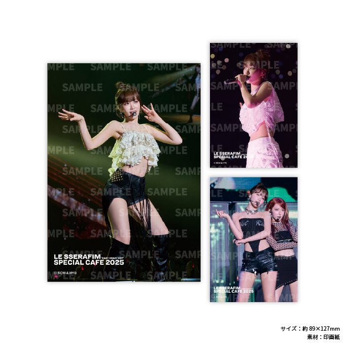 ITEMS - LE SSERAFIM SPECIAL CAFE 2025 'EASY CRAZY HOT'