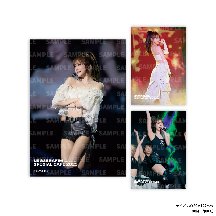 LE SSERAFIM ルセラフィム カフェ ぷにぷに缶ミラー コンプ セット LE SSERAFIM ホユンジン 2点セット ルセラフィム カフェ LE