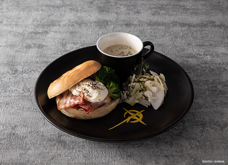 CAFE MENU - 機動戦士ガンダム 閃光のハサウェイ キルケーの魔女 カフェ