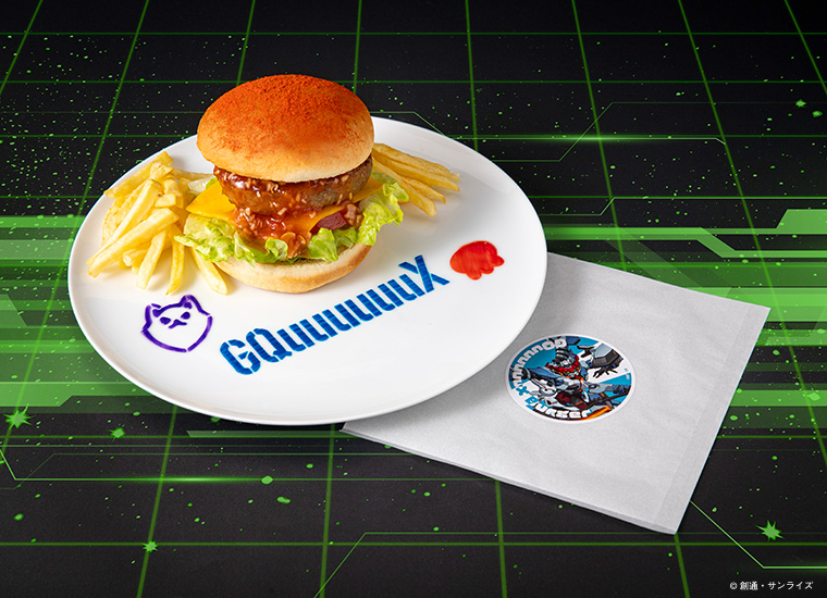 CAFE MENU - 機動戦士Gundam GQuuuuuuX Cafe －each choice of justice－