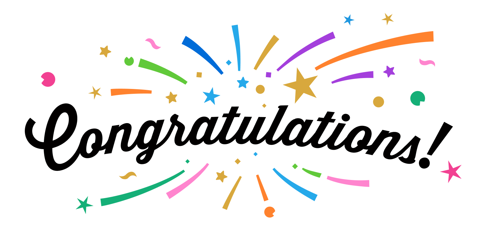 Congratulations!