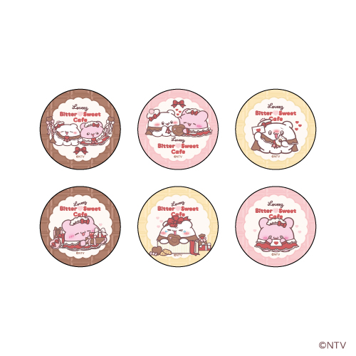 らぶいーず Bitter♡Sweet Cafe キーホルダー クリップ バッチ GOODS - らぶいーず Bitter♡Sweet Cafe