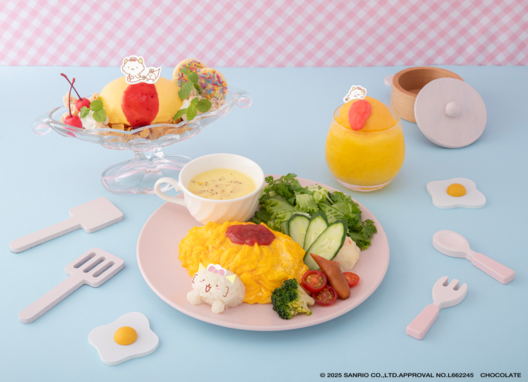 夢のオムライスセット (1)