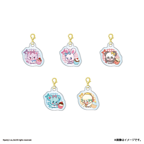 アクリルチャーム(ランダム5種)