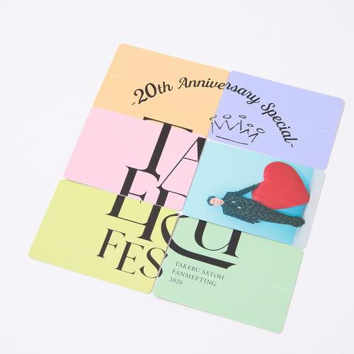 TAKERU FES '26 ランダムトレーディングカード(6種)