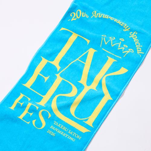 TAKERU FES '26 フェイスタオル