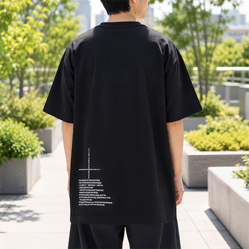 SPIKE RECORDINGS by HISASHI CROWN TEEシャツ(ブラック)