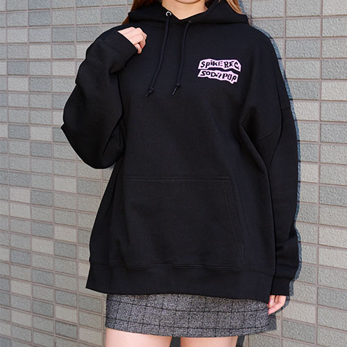 SPIKEPOP 25 TABLOID パーカー(パープル)