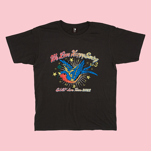 新品★GLAY We ♡ Happy Swing Vol.3 ライブTシャツ GLAY LIVE TOUR 2022 〜We♡Happy Swing〜 Vol.3 Presented by