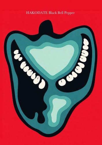 The HAKODATE Black Bell pepper Right