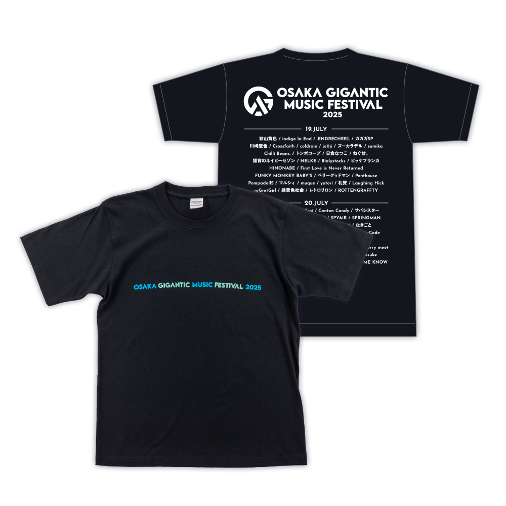 GIGA-OFFICIAL-Tee＜BLACK＞