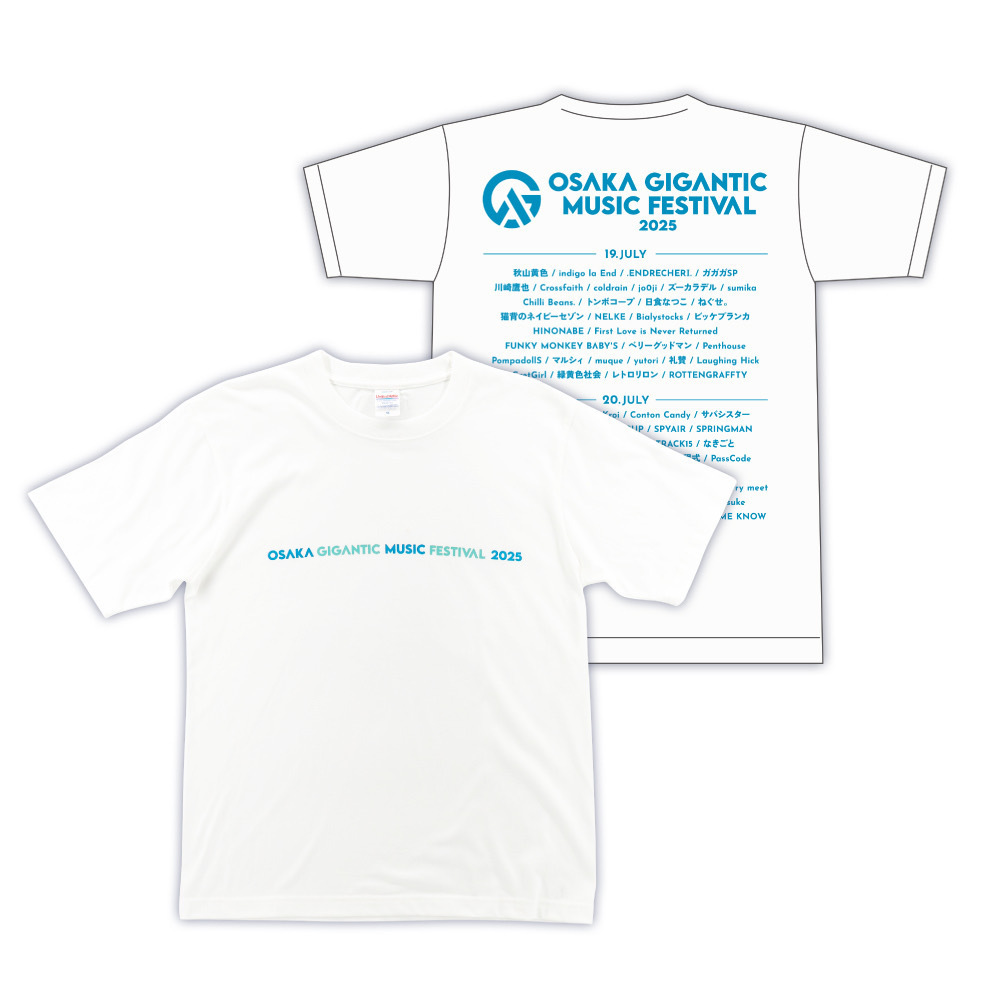 GIGA-OFFICIAL-Tee＜WHITE＞