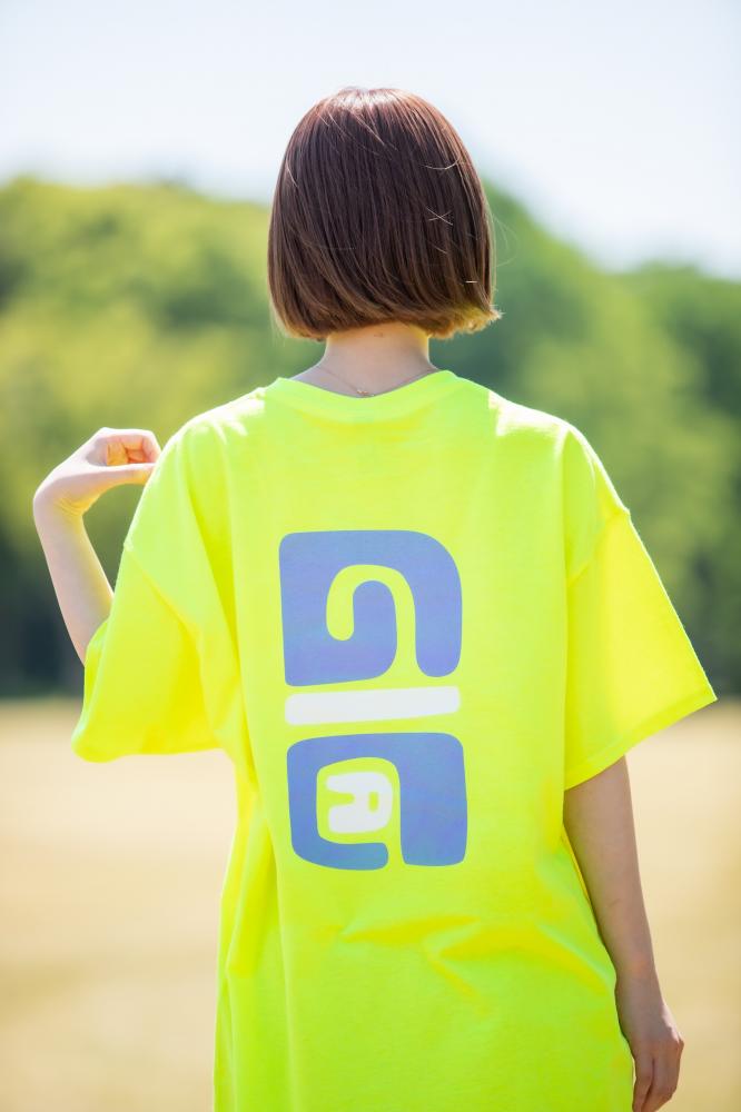 もじもじGIGA Tee <LIME GREEN>