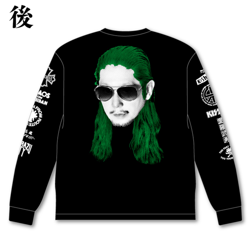 氣志團ちゃんロングスリーブTシャツ 白鳥松竹梅【現地受取】